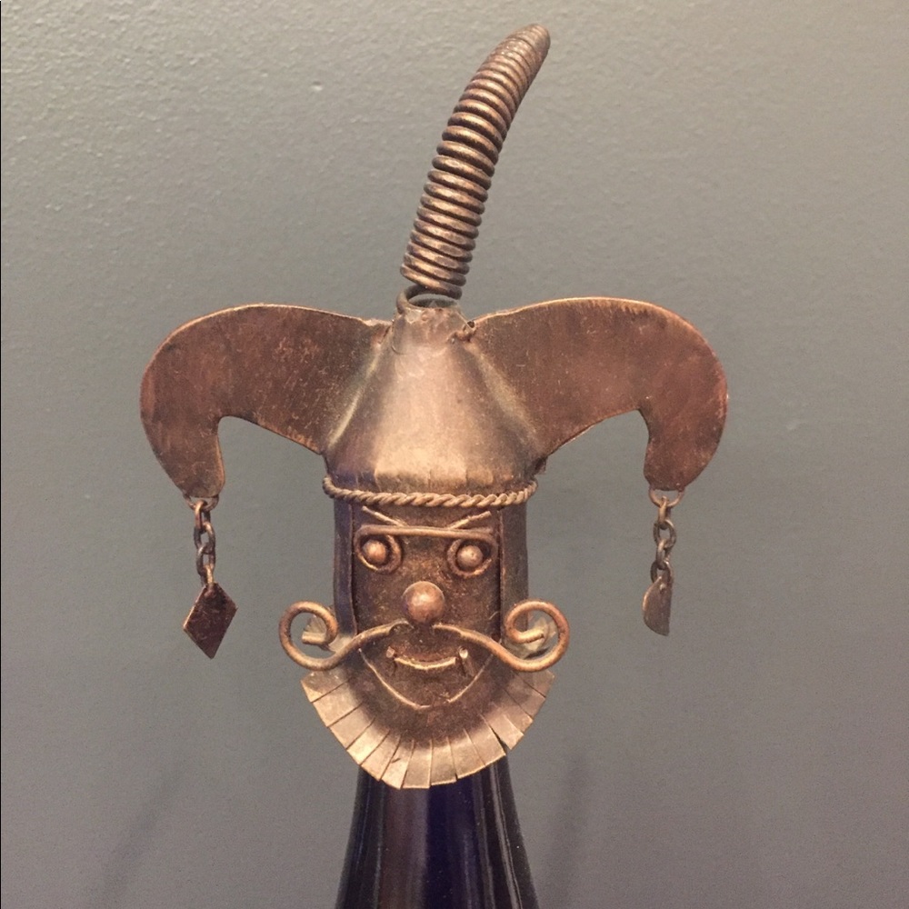 LAST CHANCE Vintage wine bottle top